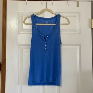 Henley tank top